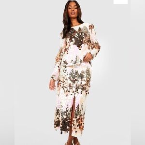 Women’s Sequin Skirt Set